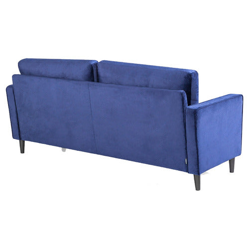 STUDIO HOME HUMPHREY VELVET 3 SEATER SOFA
