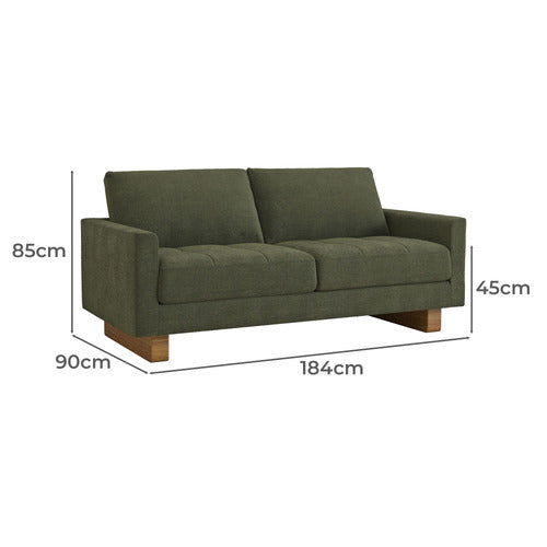 HUNTER 3 SEATER BOUCLE SOFA