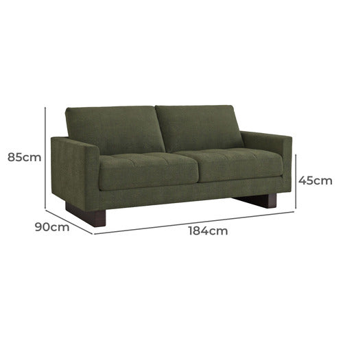 HUNTER 3 SEATER BOUCLE SOFA