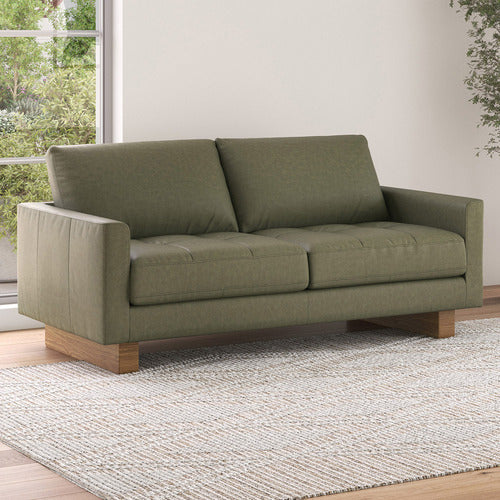 HUNTER 3 SEATER LEATHER SOFA