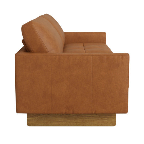 HUNTER 3 SEATER LEATHER SOFA
