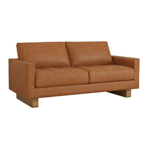 HUNTER 3 SEATER LEATHER SOFA