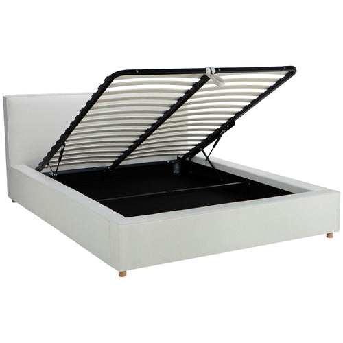 HYDE BOUCLE GAS LIFT QUEEN BED