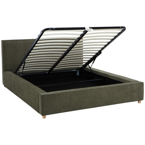 HYDE BOUCLE GAS LIFT QUEEN BED