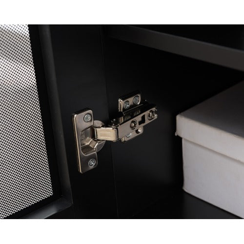 MONUMENT FURNITURE IR-FRIENDLY ENCLOSED HI-FI GLASS-TOP RACK