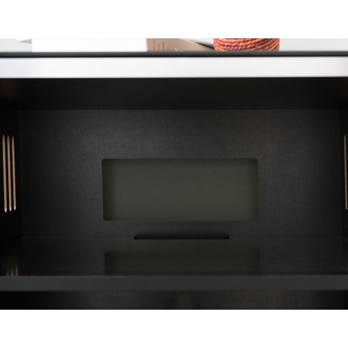 MONUMENT FURNITURE IR-FRIENDLY ENCLOSED HI-FI GLASS-TOP RACK