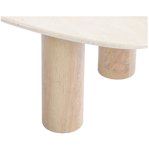 IGGY IRREGULAR MARBLE COFFEE TABLE