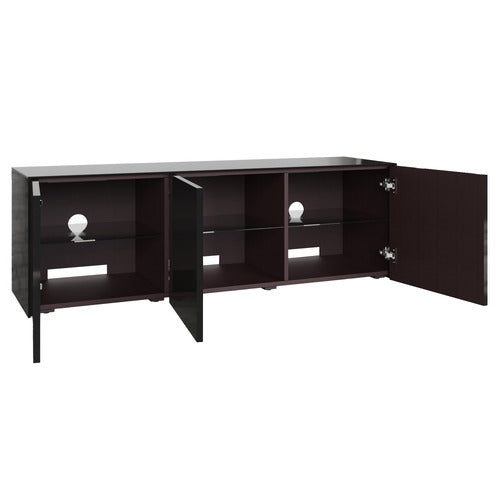 FRANK OLSEN INTELLIGENT FURNITURE INTEL TV CABINET WITH SMART LED & WIRELESS CHARGER