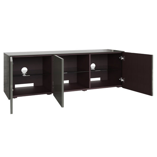 FRANK OLSEN INTELLIGENT FURNITURE INTEL TV CABINET WITH SMART LED & WIRELESS CHARGER