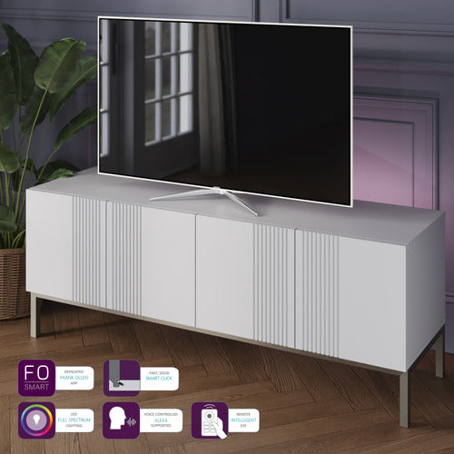 FRANK OLSEN INTELLIGENT FURNITURE IONA TV CABINET WITH SMART LED