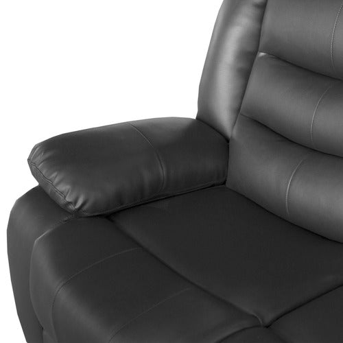 SOUTHERN STYLERS IPANEMA FAUX LEATHER RECLINER CHAIR