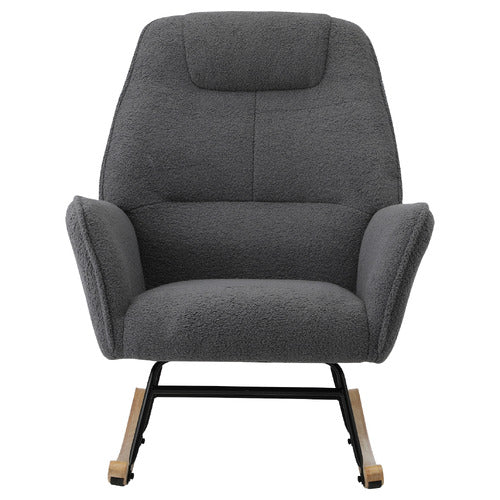 LIVING FUSION ISABELLA SHERPA ROCKING CHAIR