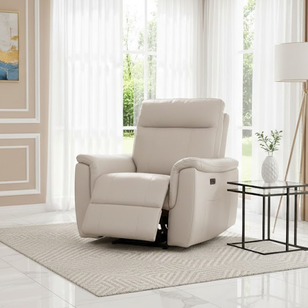 JAKOB ELECTRIC RECLINER BEIGE