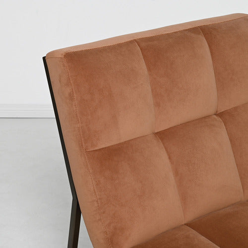 BROOKLYN AND BELLA JACQUES VELVET ACCENT CHAIR