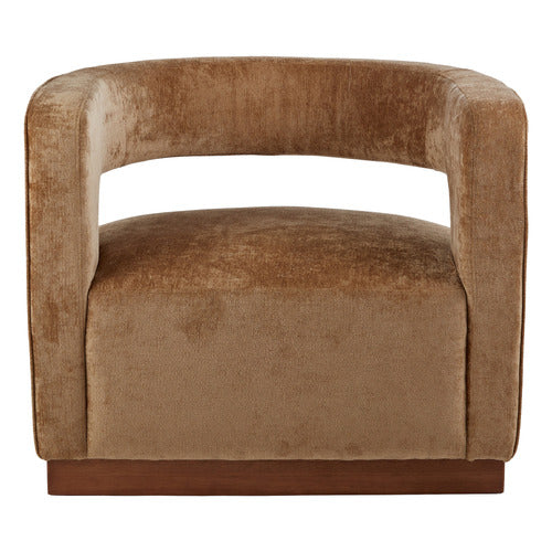 THE HOME COLLECTIVE JADE CHENILLE ARMCHAIR