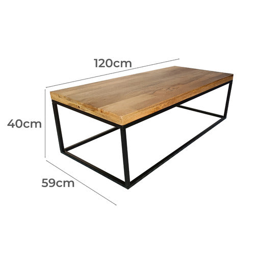 HOME & LIFESTYLE JAL MANGO WOOD COFFEE TABLE