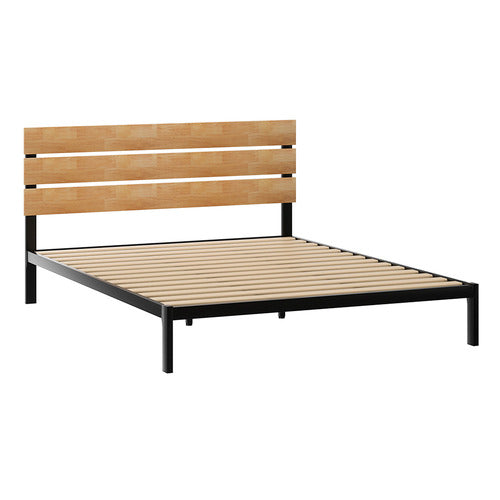 EXPERT HOMEWARES JARO RUBBERWOOD BED FRAME