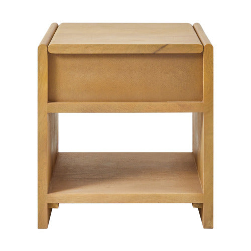 JOEY MANGO WOOD BEDSIDE TABLE