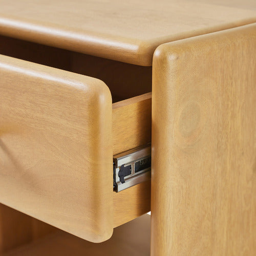 JOEY MANGO WOOD BEDSIDE TABLE