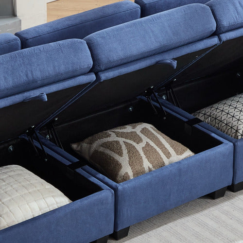 CASSINGTON HOME JUNO UPHOLSTERED ACCENT CHAIR WITH STORAGE