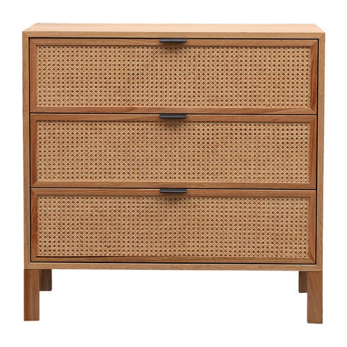 EVERGREEN HOME JAVA MESSMATE 3 DRAWER TALLBOY