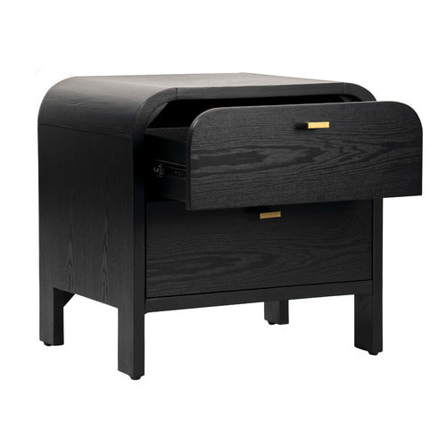 REXINGTON HOME KAI 2 DRAWER BEDSIDE TABLE
