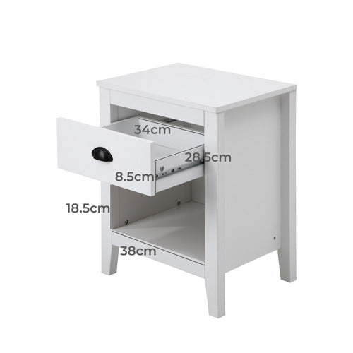 LIVING FUSION KAITLIN BEDSIDE TABLE
