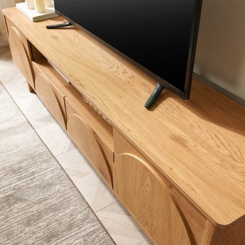 CAPE FURNITURE KEATON 2 DOOR 2 DRAWER ENTERTAINMENT UNIT