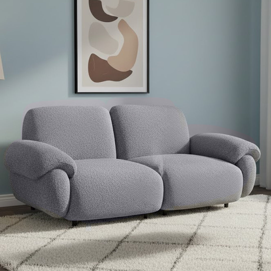 LAVINIA FABRIC 2.5 SEATER SOFA SHALE GREY