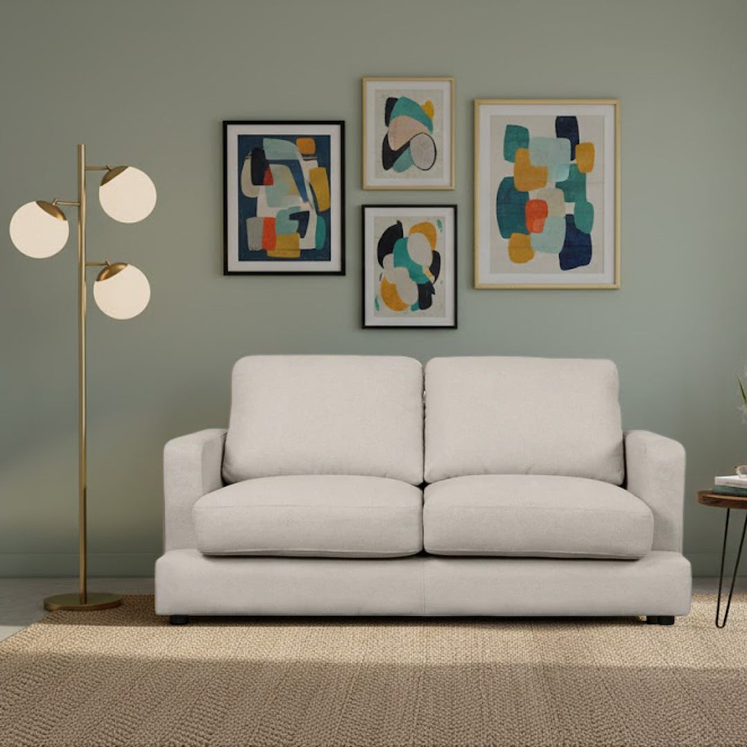 LIESL 2.0 FABRIC 2.5 SEATER SOFA LIGHT GREY