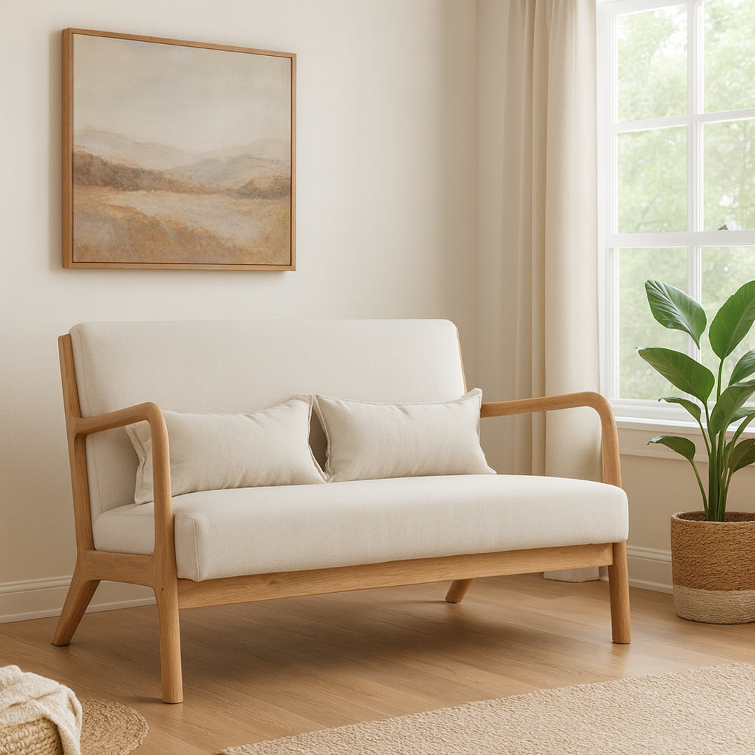 LIVING FUSION ADEARE 2 SEATER UPHOLSTERED SOFA