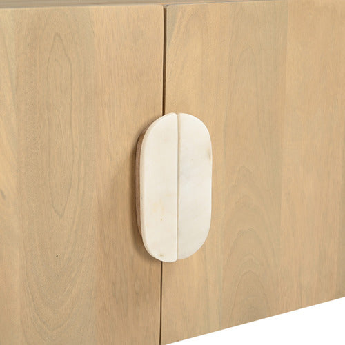 LAILA MANGO WOOD & MARBLE TV UNIT