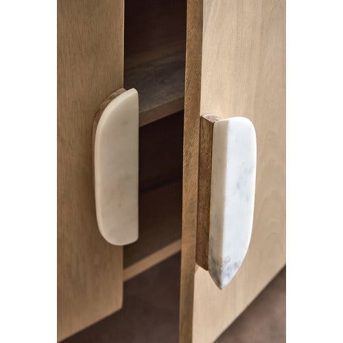 LAILA MANGO WOOD & MARBLE TV UNIT
