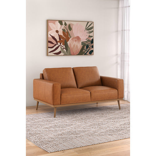LANDIS 2 SEATER GENUINE LEATHER SOFA