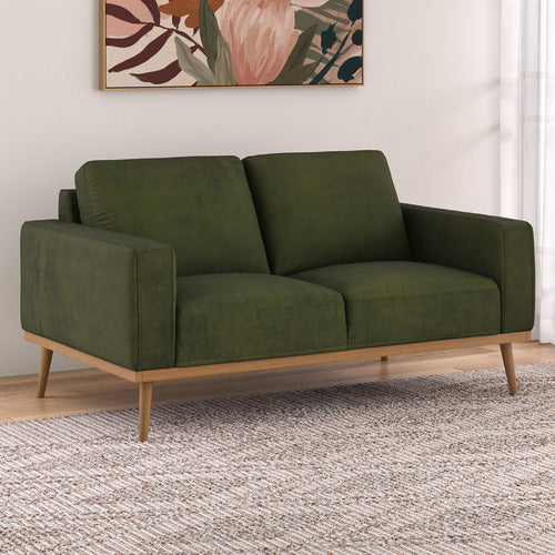 LANDIS 2 SEATER VELVET SOFA
