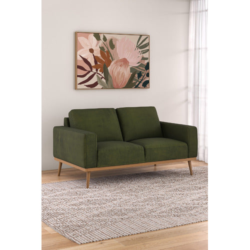 LANDIS 2 SEATER VELVET SOFA