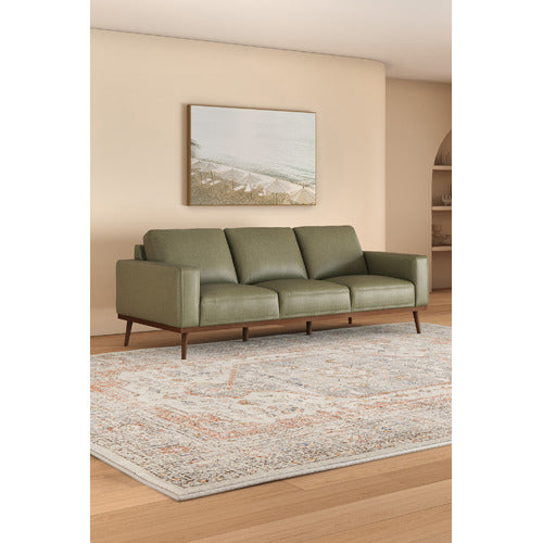 LANDIS 3 SEATER GENUINE LEATHER SOFA