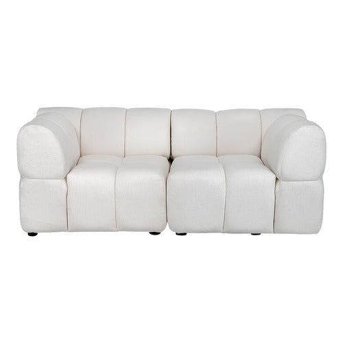 EVER DREAMING LIVING LEIA 2 SEATER BOUCLE MODULAR SOFA