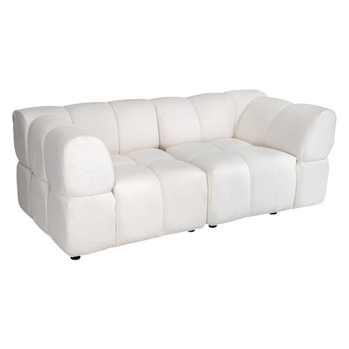 EVER DREAMING LIVING LEIA 2 SEATER BOUCLE MODULAR SOFA