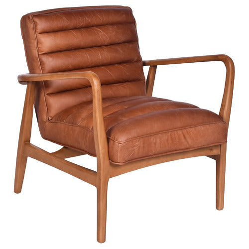 CHARTWELL HOME NIEVES LEATHER ARMCHAIR