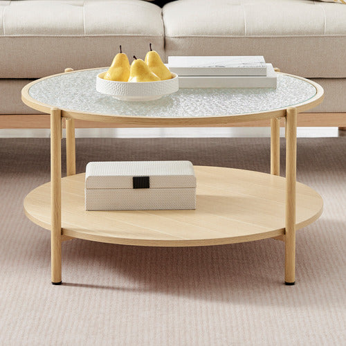 CORE LIVING LENNON ROUND COFFEE TABLE