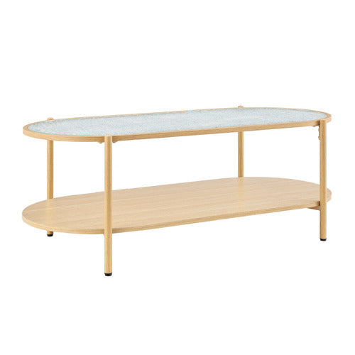 CORE LIVING LENNON OVAL COFFEE TABLE