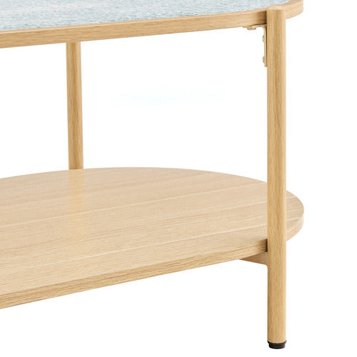 CORE LIVING LENNON OVAL COFFEE TABLE