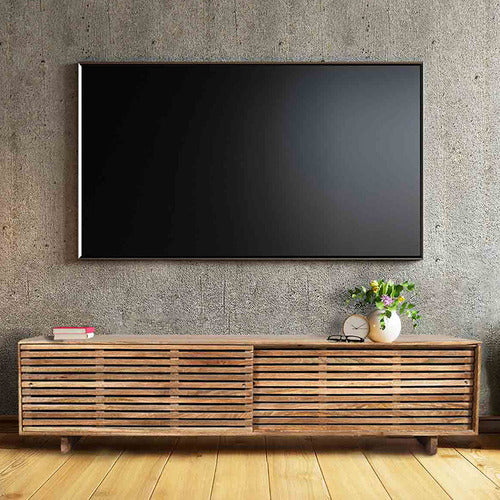 HOME & LIFESTYLE LEO MANGO WOOD TV UNIT