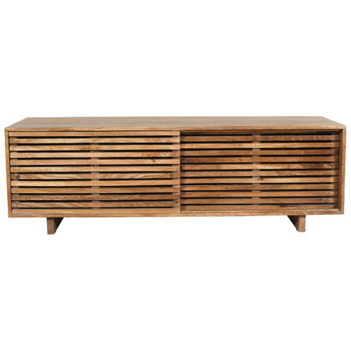 HOME & LIFESTYLE LEO MANGO WOOD TV UNIT