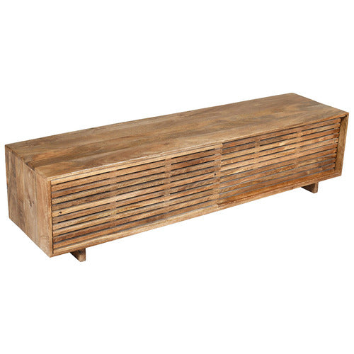HOME & LIFESTYLE LEO MANGO WOOD TV UNIT