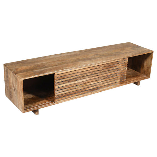 HOME & LIFESTYLE LEO MANGO WOOD TV UNIT