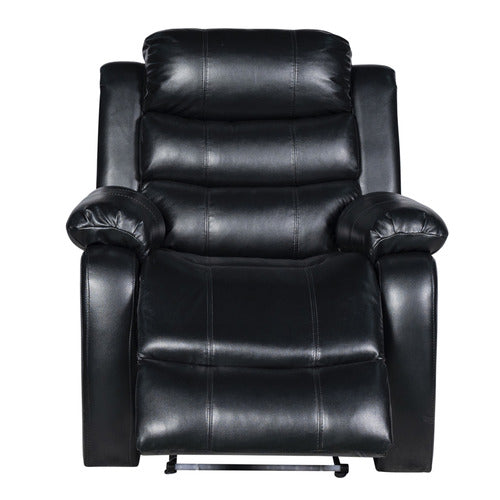 SOUTHERN STYLERS WILBUR FAUX LEATHER RECLINER ARMCHAIR