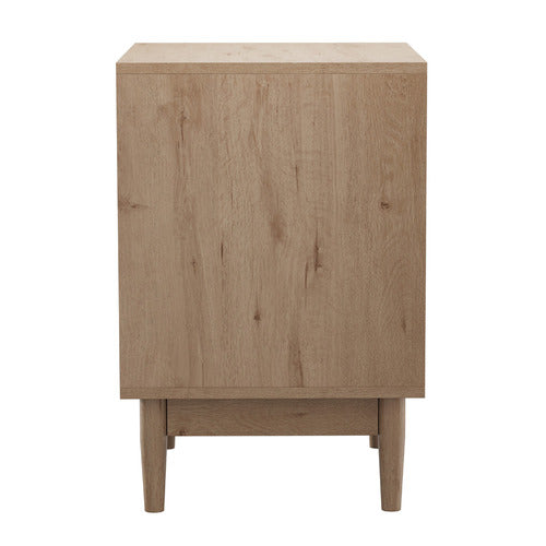 LIVING FUSION ADRIAN 3 DRAWER BEDSIDE TABLE