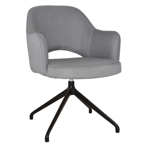 BRIGHT SIDE FURNITURE LEX COTTON-BLEND TRESTLE ARMCHAIRS (SET OF 2)